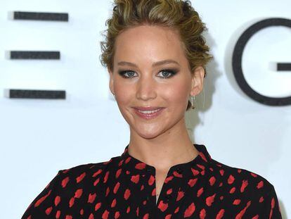 Jennifer Lawrence, en el estreno de 'Passengers' en Londres.