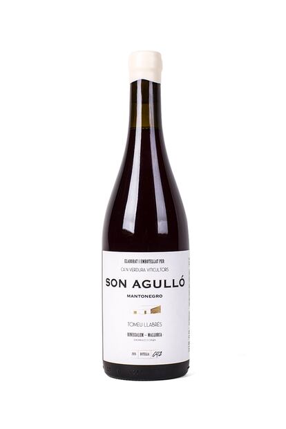 España
Son Agulló
2018. Tinto. Binissalem
(Mallorca). Can Verdura.
100% manto negro. 13% vol.
Precio: 35 euros.