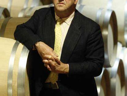 Pablo Álvarez, consejero delegado de Vega Sicilia, en su bodega en Valbuena de Duero.