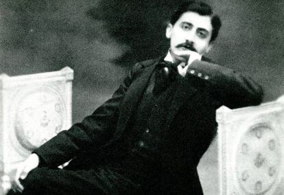 El novelista Marcel Proust