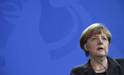 Angela Merkel, el pasado día 6.