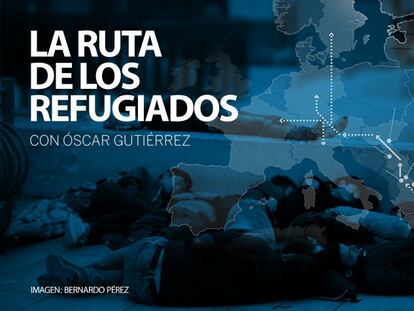 Refugiados afganos hablan en el centro de Atenas