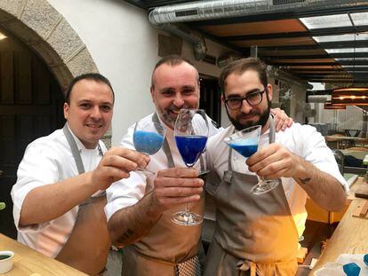 RODRIGO DE LA CALLE, AITOR GONZÁLEZ Y VÍCTOR DÍAZ / CAPEL 