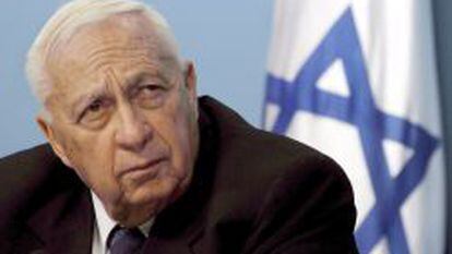 El ex primer ministro israel&iacute;, Ariel Sharon, en una imagen del a&ntilde;o 2005.  