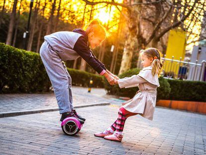 Los 'hoverboard' son uno de los juguetes estrella entre los niños. 