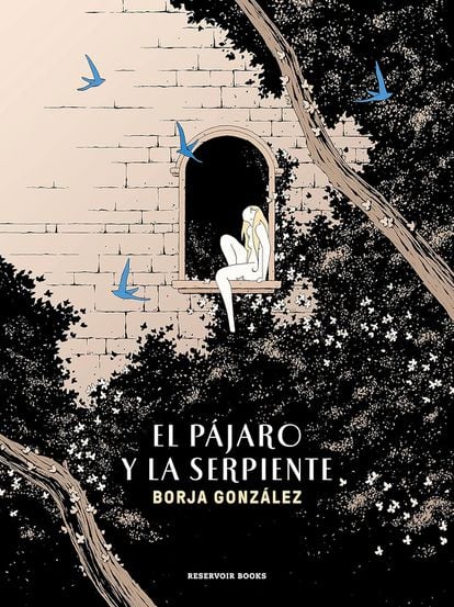Portada de 'El pájaro y la serpiente', de Borja González.