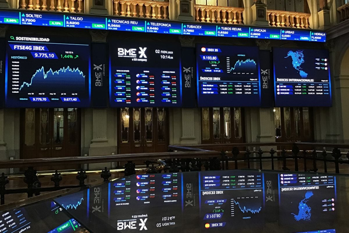 The Stock Market, live |  The Ibex 35 falls and distances itself from 9,300 points |  Financial markets