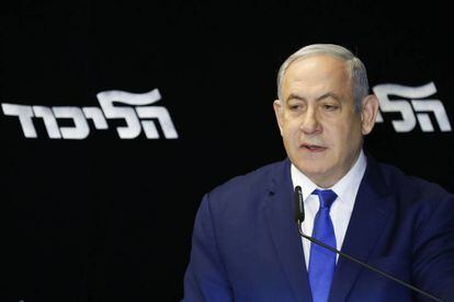 El primer ministro de Israel, Benjamín Netanyahu.