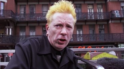 El cantante John Lydon, también conocido como Johnny Rotten, en una imagen tomada en octubre de 2000 en Nueva York.