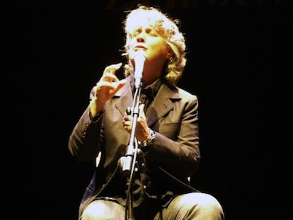 Mayte Martin en el Festival de Cante de las Minas de 2010.