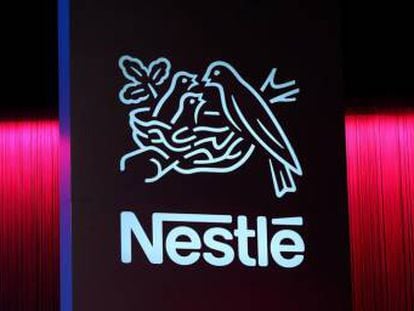 Logo de Nestlé.