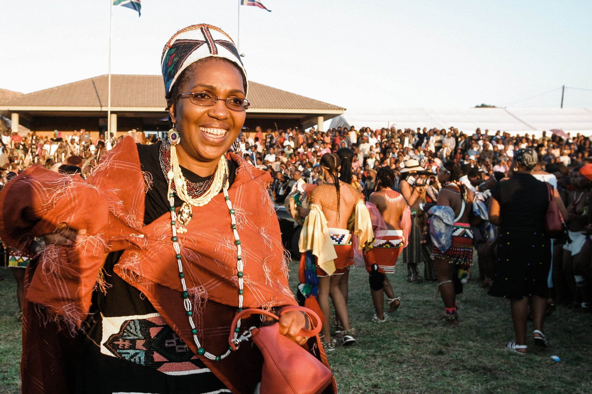 Mantfombi Dlamini Zulu, en un festival cerca de Durban en 2013.