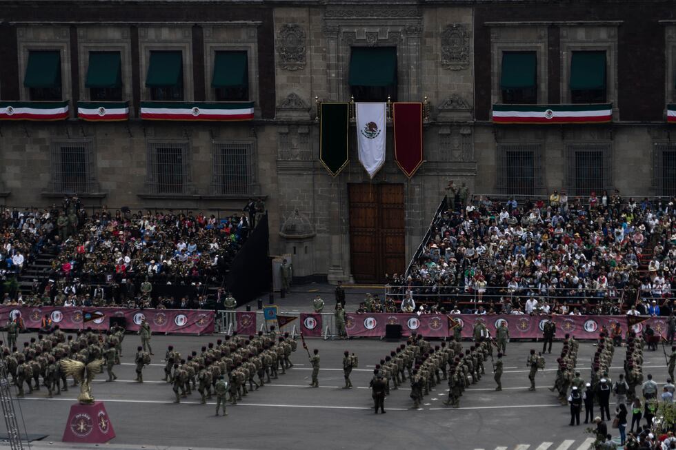 El desfile militar mexicano, en imágenes Fotos EL PAÍS México
