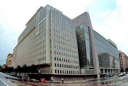 El edificio principal del Banco Mundial en Washington.