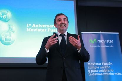 Luis Miguel Gilpérez, presidente de Telefónica España.