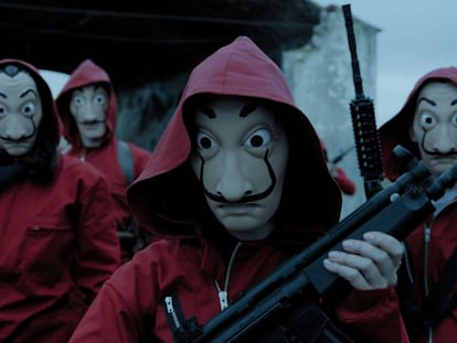 Fotograma de la sèrie 'La casa de papel'.