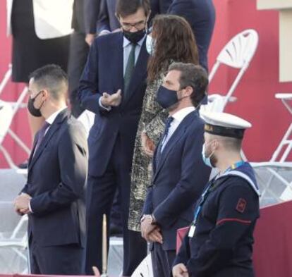 Pablo Casado el Dia de la Hispanitat. 