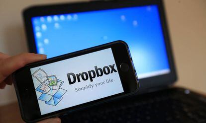 Dropbox es un servicio de almacenamiento masivo en la 'nube'.