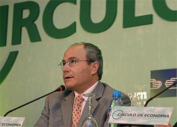 José Montilla, durante su intervención ayer en la XXI reunión del Círculo de Economía, en Sitges (Barcelona).