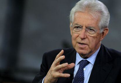 El primer ministro italiano, Mario Monti.