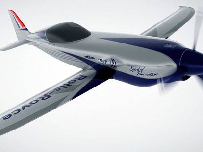 Rolls Royce fabricará el avión eléctrico más rápido del mundo
