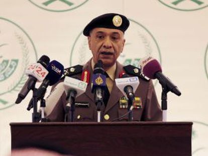 El general Al Turki, portavoz de Interior saudí, el pasado abril.