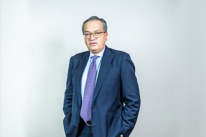 Fernando Carrillo, vicepresidente de PRISA, este jueves en Madrid.