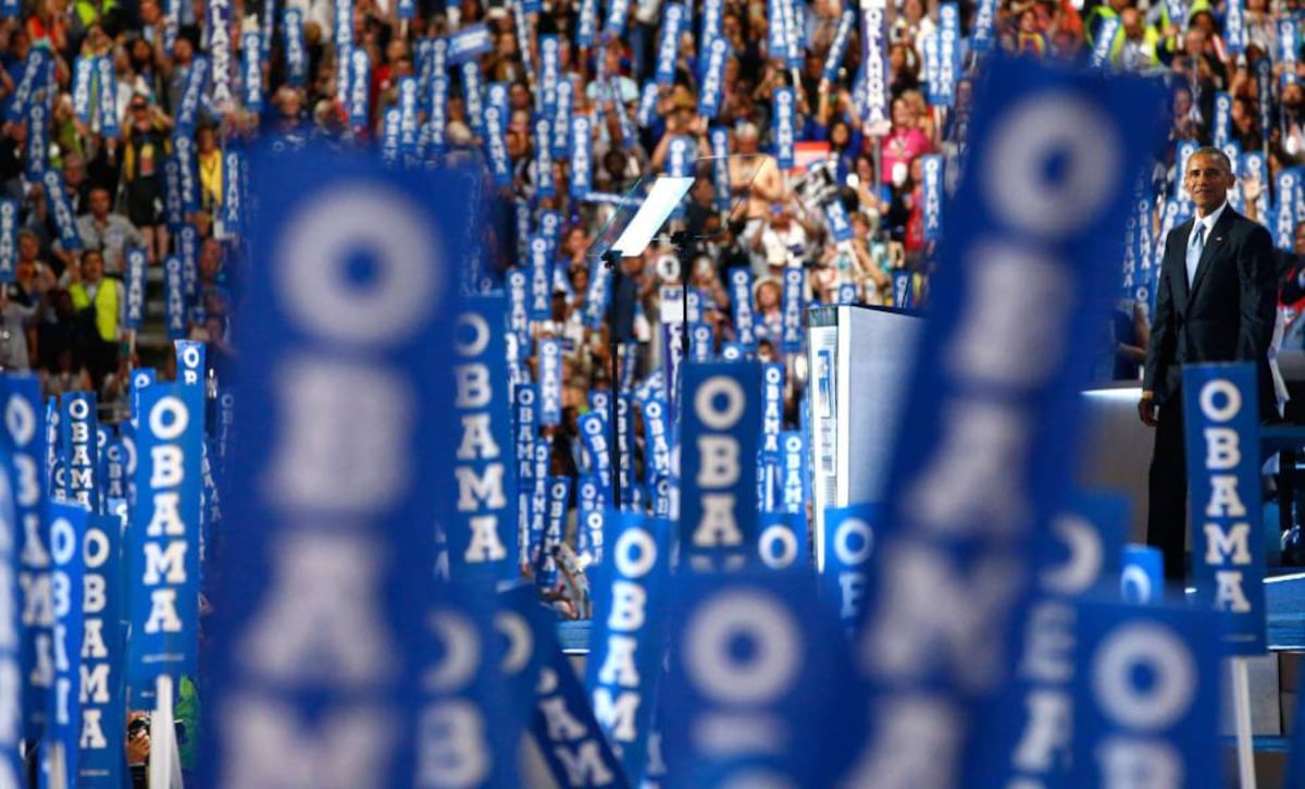 Convención Demócrata EN VIVO Barack Obama “Hagan por Hillary Clinton lo que hicieron por mí Convención Demócrata EN VIVO Barack Obama “Hagan por Hillary Clinton lo que hicieron por mí