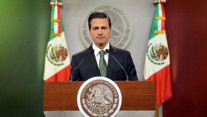El presidente de M&eacute;xico, Enrique Pe&ntilde;a Nieto.