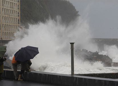 Imagen del paseo marítimo de San Sebastián