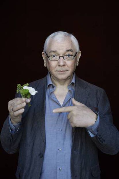 Terence Davies, retratado en San Sebastián.