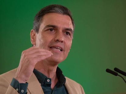 El secretario general del PSOE y presidente del Gobierno, Pedro Sánchez.