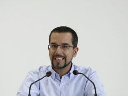 El secretario de Organización de Podemos, Sergio Pascual.