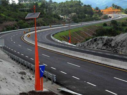 Autopista Perote-Xalapa, en M&eacute;xico.