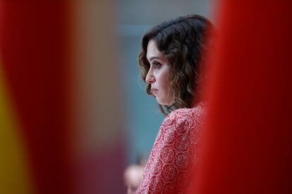 La presidenta de la Comunidad de Madrid, Isabel Díaz Ayuso, el 13 de junio.