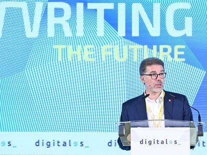 Ludovic Pech, en su intervención en el DigitalES Summit 2023.