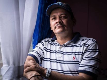 El líder campesino nicaragüense, Medardo Mairena, en Managua.