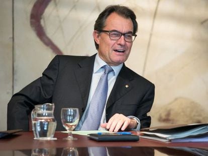 El presidente de la Generalitat, Artur Mas.