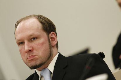 El ultraderechista Breivik, este viernes en el último día del juicio.