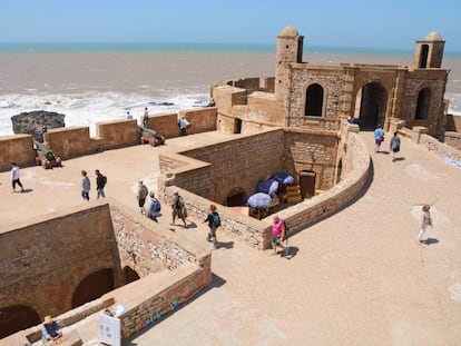 La fortaleza marítima de Esauira.