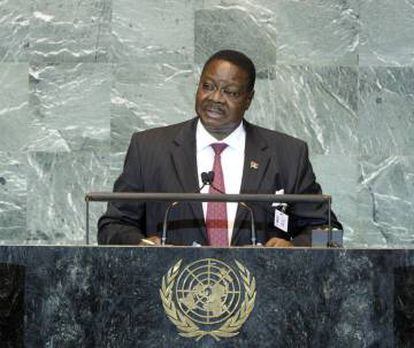 Peter Mutharika, presidente de Malawi