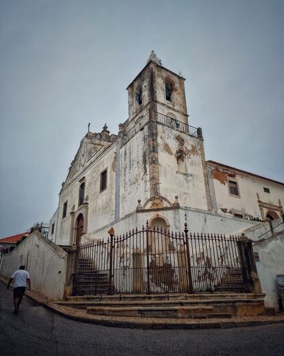 Iglesia de San Sebastián, en la ciudad de Lagos.