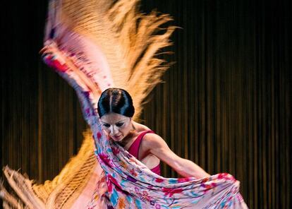 La bailaora Olga Pericet, en una actuación en 2013.