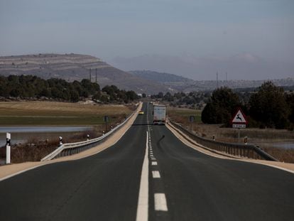 Carretera en Soria.
