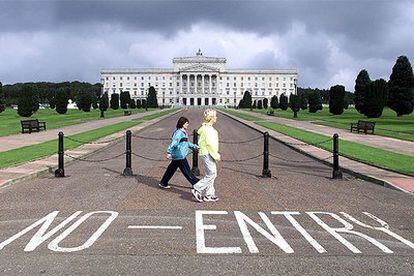 Edificio del Parlamento autónomo de Irlanda del Norte, en Belfast.