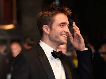 El actor Robert Pattinson, ayer en el estreno de &#039;Good Time&#039;, en el Festival de Cannes.