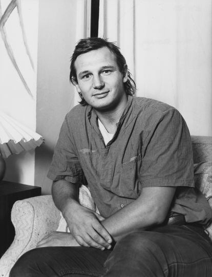 Liam Neeson, en 1983.