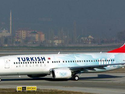 Un avión de Turkish, desviado a Casablanca por amenaza de bomba