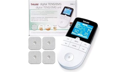 TENS Electroestimulador Recargable, Electroestimulador Muscular, con  Función TENS, EMS y Masaje, para Aliviar El Dolor Muscular y Fortalecer Los  Músculos : : Salud y cuidado personal