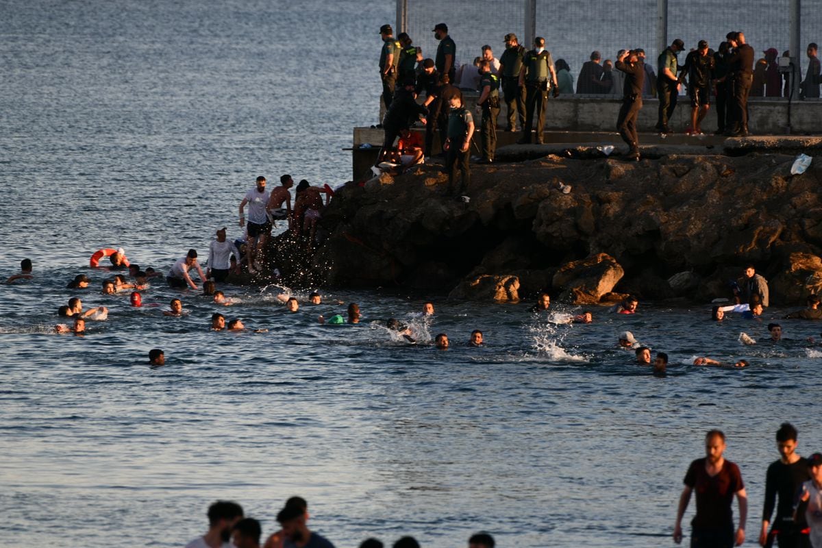 Video |  Three days of migration crisis in Ceuta |  Spain